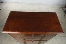 Load image into Gallery viewer, Thomasville Winston Court Solid Cherry Chest on Chest Highboy Dresser
