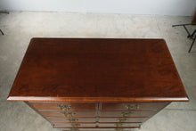 Load image into Gallery viewer, Thomasville Winston Court Solid Cherry Chest on Chest Highboy Dresser
