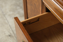 Load image into Gallery viewer, Thomasville Fine Burl Wood China Cabinet and Display Hutch
