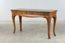 Load image into Gallery viewer, Thomasville Marble Top Console Table with Drawers

