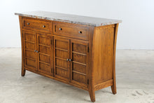 Load image into Gallery viewer, Thomasville Impressions Marble Top Buffet
