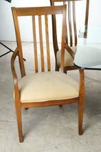 Load image into Gallery viewer, Thomasville Impressions Glass Top Dining Set with 6 Chairs and Bench
