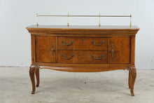 Load image into Gallery viewer, Thomasville Solid Wood Burl Dining Server Buffet
