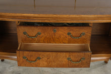 Load image into Gallery viewer, Thomasville Solid Wood Burl Dining Server Buffet
