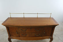 Load image into Gallery viewer, Thomasville Solid Wood Burl Dining Server Buffet
