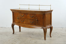 Load image into Gallery viewer, Thomasville Solid Wood Burl Dining Server Buffet
