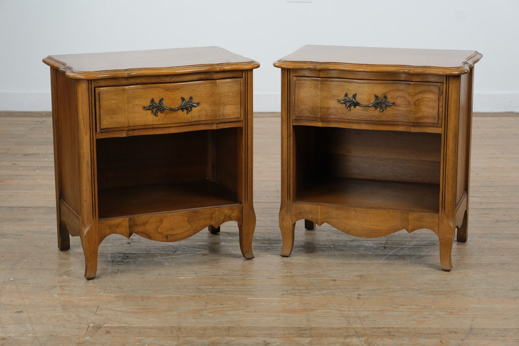 Pair of Thomasville French Provincial Nightstands
