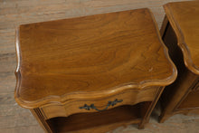 Load image into Gallery viewer, Pair of Thomasville French Provincial Nightstands
