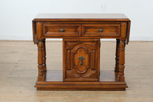 Load image into Gallery viewer, Thomasville Segovia Collection Solid Oak Drop-Leaf Server – Spanish Mediterranean Style
