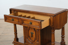 Load image into Gallery viewer, Thomasville Segovia Collection Solid Oak Drop-Leaf Server – Spanish Mediterranean Style
