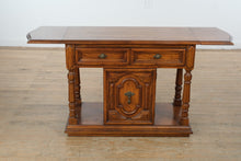 Load image into Gallery viewer, Thomasville Segovia Collection Solid Oak Drop-Leaf Server – Spanish Mediterranean Style
