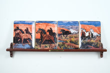 Load image into Gallery viewer, Set of 4 Thunder in the Mountain - The Franklin Mint
