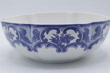 Load image into Gallery viewer, Tiffany and Co Tiffany Delft 1996 Blue White Porcelain Serving Bowl Portugal
