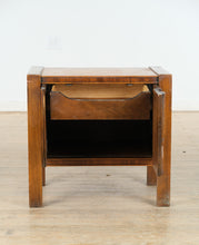 Load image into Gallery viewer, Mid-Century Tiki Brutalist Nightstand by United Furniture
