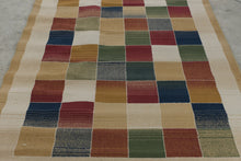 Load image into Gallery viewer, Geometric Block Area Rug Multicolor Modern Machine Made Carpet
