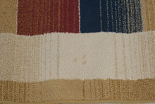 Load image into Gallery viewer, Geometric Block Area Rug Multicolor Modern Machine Made Carpet
