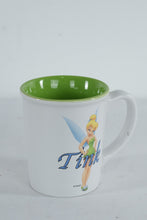 Load image into Gallery viewer, Disney Store Tinker Bell Coffee Mug Green Interior Large Ceramic Mug
