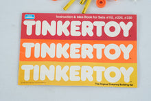 Load image into Gallery viewer, Vintage Tinkertoy Building Set 110 Child Guidance Complete With Box Instructions
