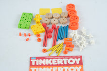Load image into Gallery viewer, Vintage Tinkertoy Building Set 110 Child Guidance Complete With Box Instructions
