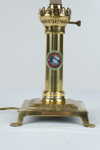 Load image into Gallery viewer, Titanic 1912 1st Class Only Brass Lamp Nautical Maritime Table Light 20 Inch
