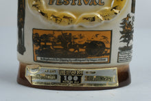 Load image into Gallery viewer, Vintage Jim Beam National Tobacco Festival 1973 Ceramic Whiskey Decanter
