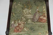 Load image into Gallery viewer, Pair of Regency Chairs with Carved Hoofed Feet - Brand New Toile Upholstery
