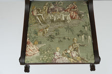 Load image into Gallery viewer, Pair of Regency Chairs with Carved Hoofed Feet - Brand New Toile Upholstery
