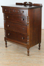 Load image into Gallery viewer, Tomlinson Solid Wood Chest of Drawers with Gallery Back
