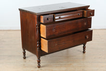 Load image into Gallery viewer, Tomlinson Solid Wood Dresser with Turned Legs &amp; Original Hardware
