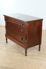 Load image into Gallery viewer, Tomlinson Solid Wood Dresser with Turned Legs &amp; Original Hardware
