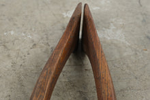 Load image into Gallery viewer, Antique Saddlers Clam Bentwood Leather Stitching Clamp Harness Making Tool
