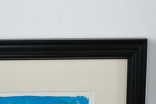 Load image into Gallery viewer, Tony Agostini Signed Cubist Lithograph – &quot;Blue Roses Still Life&quot;
