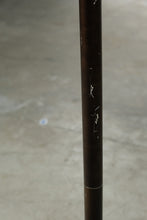 Load image into Gallery viewer, Torchiere Floor Lamp Bronze Finish Frosted Glass Shade Marble Accent
