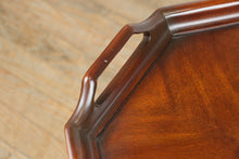 Load image into Gallery viewer, Traditional Inlaid Butler’s Tray Table – Federal Style with Octagonal Top
