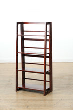 Load image into Gallery viewer, Foldable Triangle Wooden Shelf – 23” Wide x 12” Deep x 48” Tall
