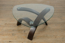 Load image into Gallery viewer, Magnussen Home Allure Pie Shaped Glass Top Coffee Table – T1396-65
