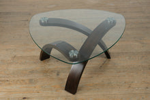 Load image into Gallery viewer, Magnussen Home Allure Pie Shaped Glass Top Coffee Table – T1396-65
