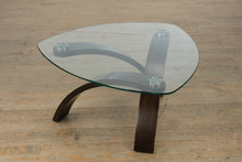 Load image into Gallery viewer, Magnussen Home Allure Pie Shaped Glass Top Coffee Table – T1396-65
