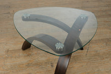 Load image into Gallery viewer, Magnussen Home Allure Pie Shaped Glass Top Coffee Table – T1396-65
