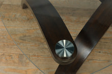 Load image into Gallery viewer, Magnussen Home Allure Pie Shaped Glass Top Coffee Table – T1396-65
