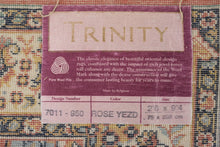 Load image into Gallery viewer, Trinity Rose Yezd 7011 950 Belgian Pure Wool Oriental Runner Rug 2x9
