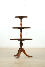 Load image into Gallery viewer, Triple Tiered Mahogany Hope Display Table
