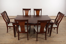 Load image into Gallery viewer, Trotter Dining Set - 6 Chairs, 2 Leaves - New Upholstery
