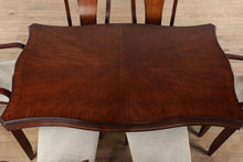 Load image into Gallery viewer, Trotter Dining Set - 6 Chairs, 2 Leaves - New Upholstery
