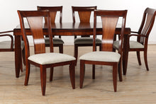 Load image into Gallery viewer, Trotter Dining Set - 6 Chairs, 2 Leaves - New Upholstery
