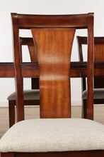 Load image into Gallery viewer, Trotter Dining Set - 6 Chairs, 2 Leaves - New Upholstery
