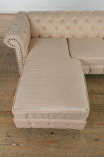 Load image into Gallery viewer, Tufted Couch with Chaise
