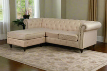 Load image into Gallery viewer, Tufted Couch with Chaise
