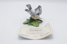 Load image into Gallery viewer, Lenox Tufted Titmouse Fine Porcelain Bird Figurine Original Certificate
