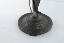Load image into Gallery viewer, Metal Tulip Table Lamp Three Light Floral Accent Lamp Bronze Finish 34 Inch- Online Only
